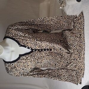 PJ Salvage, leopard print pajamas